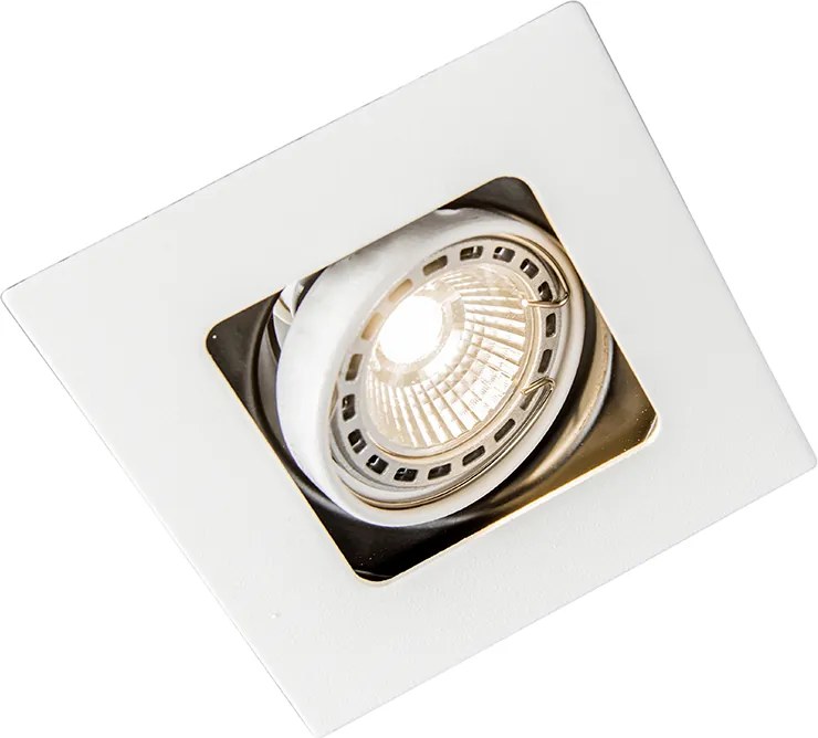 Смарт вградено бяло петно вкл. WiFi GU10 накланящ се - Artemis