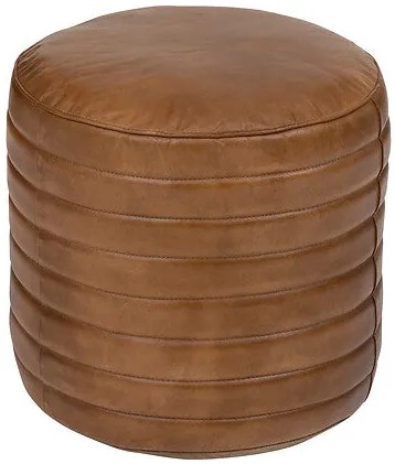 Пуф atmosphera Gaj,  Козя кожа, Карамел