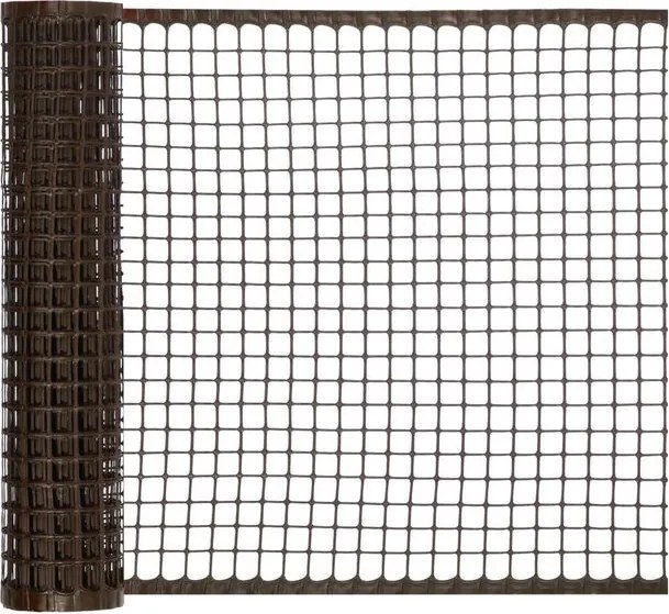 Nortene - Пластмасова ограда MaxiSquare 1 х 5 метра - антрацит