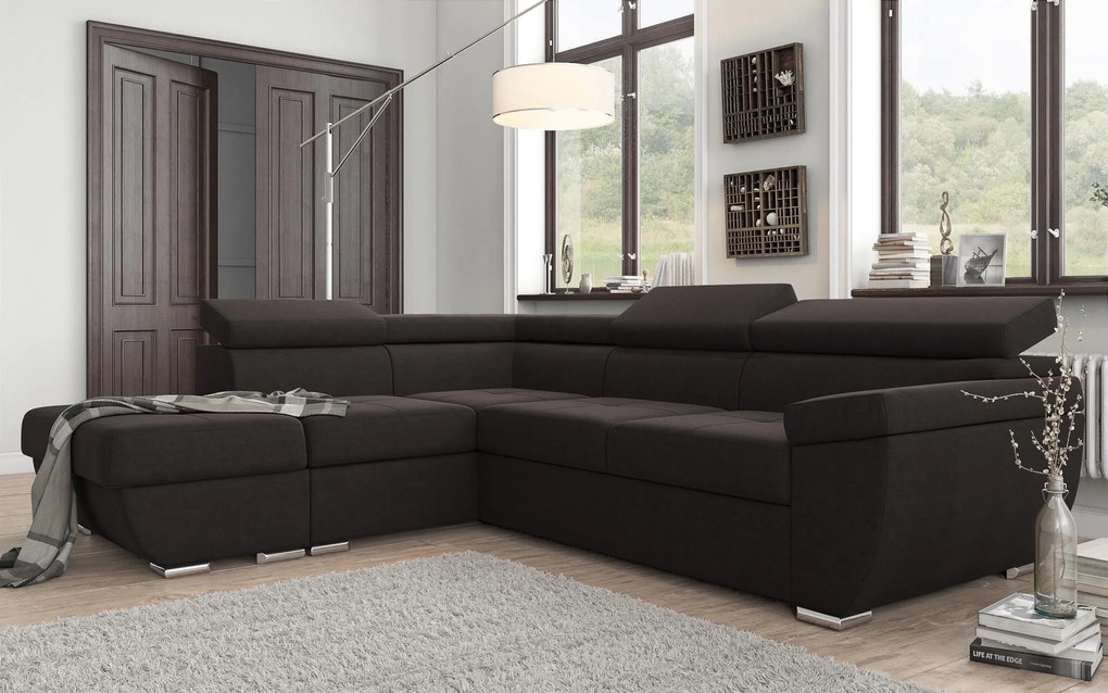 Разтегателен ъглов диван Дилън