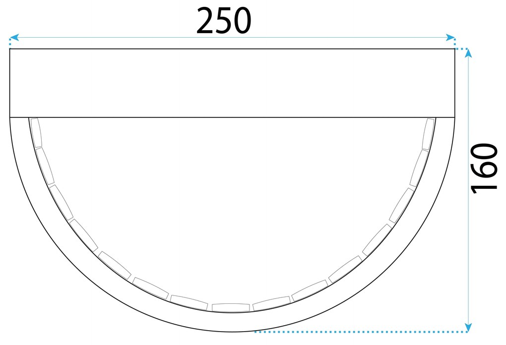 Пендел APP1509-CP BRUSH GOLD