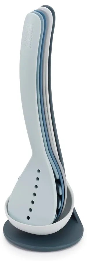 Комплект от 5 сини кухненски инструмента с поставка Nest Utensils Plus Nest Sky - Joseph Joseph