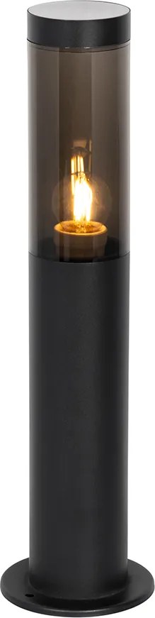 Модерна външна стълбова лампа черна 45 см IP44 - Rox