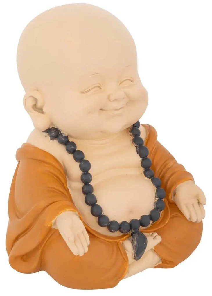 Декоративна фигура atmosphera Buddha, Смола, 16 cm