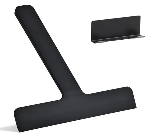Черна стъргалка с държач 22 cm Ume – Zone