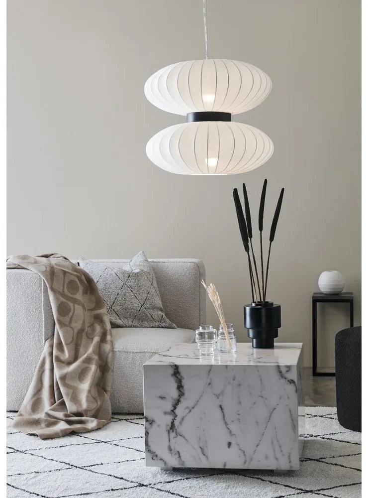 Бяло висящо осветително тяло 2L Daburu - Markslöjd