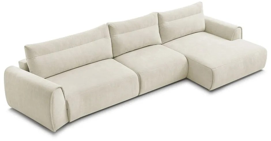 Бежов ъглов диван Aden – Bobochic Paris