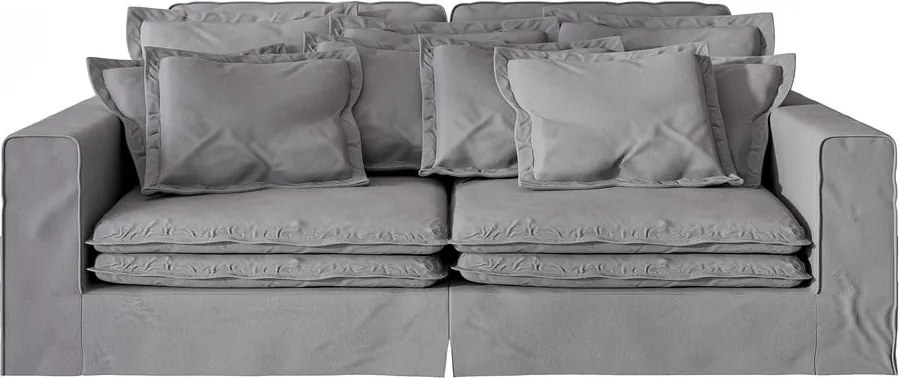Светлосив диван 236 cm Nora – Ropez