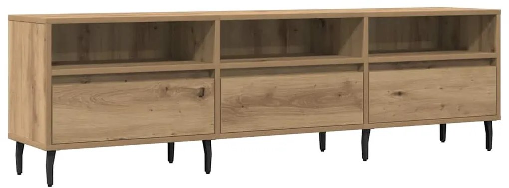 857192 vidaXL ТВ шкаф Artisan Oak 150x30x44,5 cm Инженерна дървесина