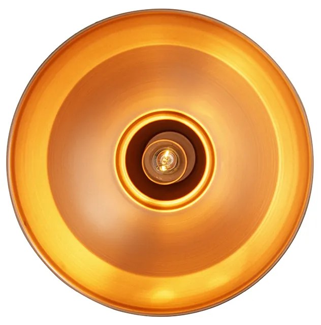 Индустриално окачено осветително тяло антично мед - Goliath