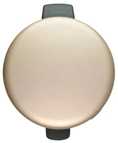 Кош за боклук с педал Brabantia NewIcon 1003209, 30 л, Плавно затваряне, Противоплъзгаща основа, Златен металик