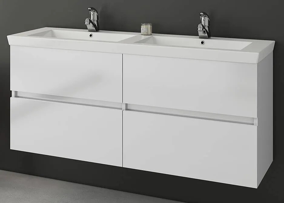 Висяща пейка Drop Luxus 120-White