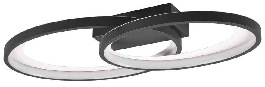 Черно-бяла LED светлина за таван 30x57 cm Malaga - Reality