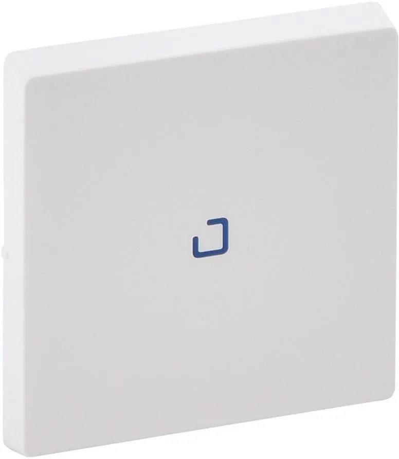Legrand Лицев панел за ключ/бутон с подсветка цвят Бял Valena Life  - 755100