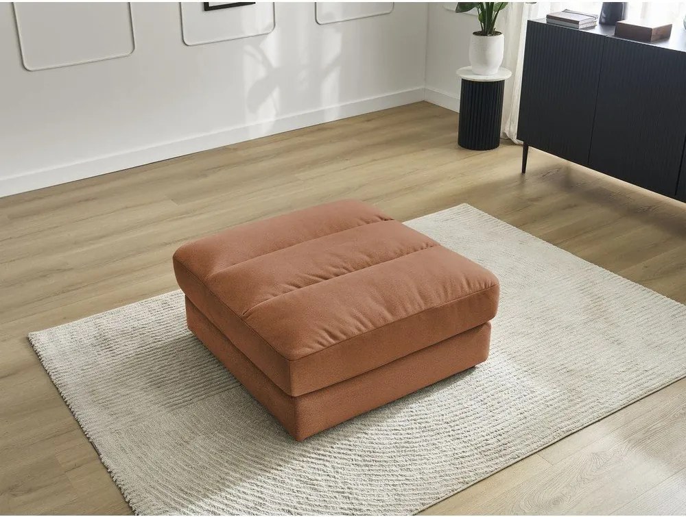 Оранжева кадифена табуретка Sierra – Bobochic Paris