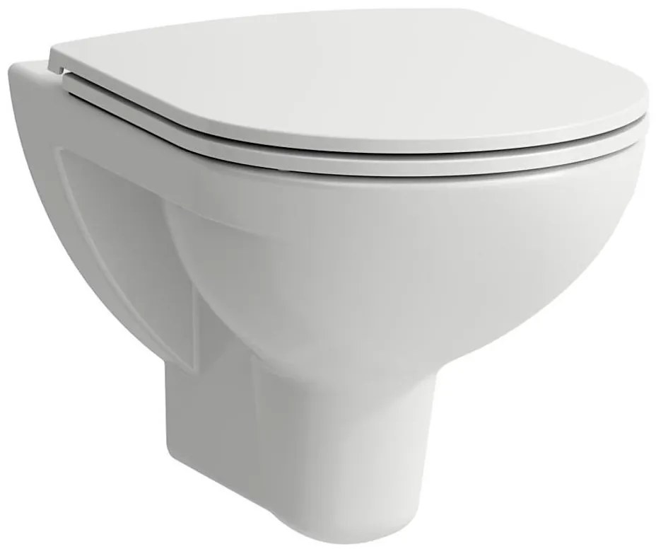 LAUFEN H8669510000001 - Висящо WC PRO керамика/бяло + тоалетна седалка SoftClose PRO бяла