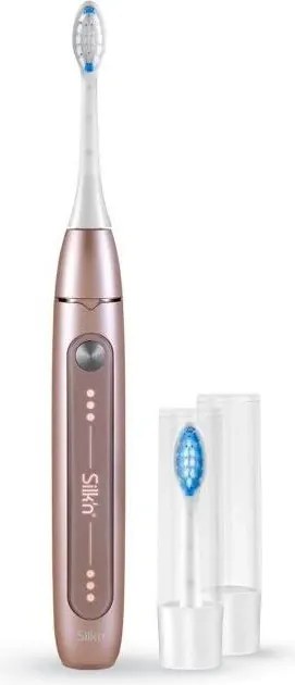 Silk’n - звуково-вибрационна електрическа четка за зъби SONIC YOU 3350 mAh IPX7 розово злато