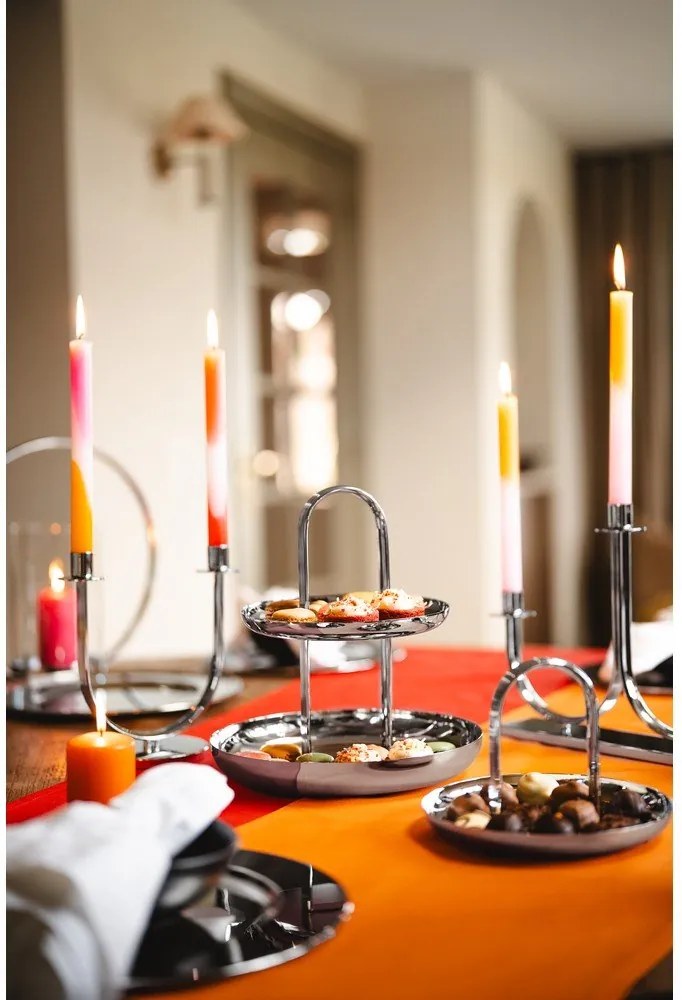 Метален свещник Elana – Zilverstad