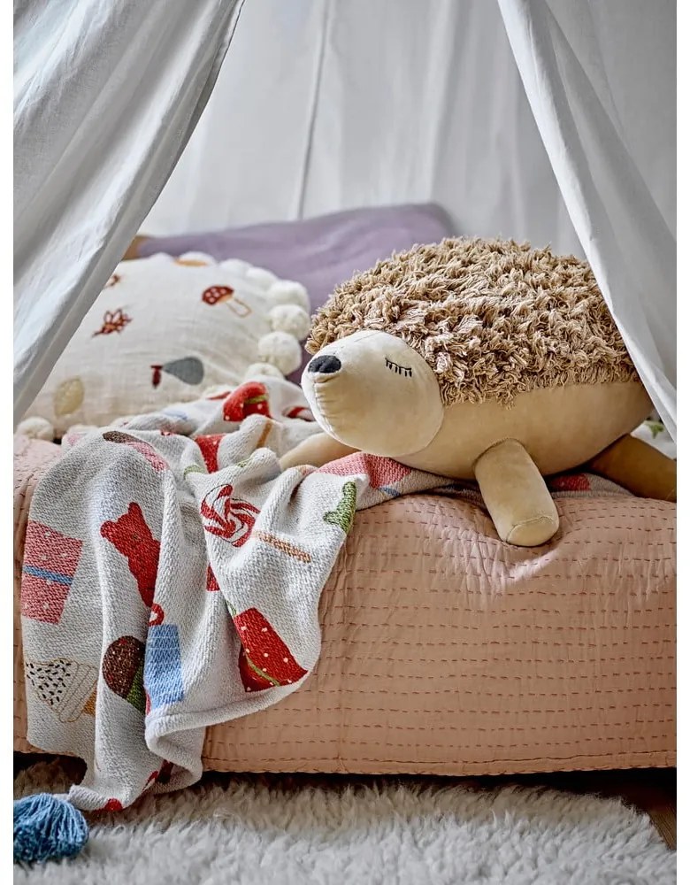 Бяло бебешко одеяло 130x160 cm Sweets – Bloomingville Mini