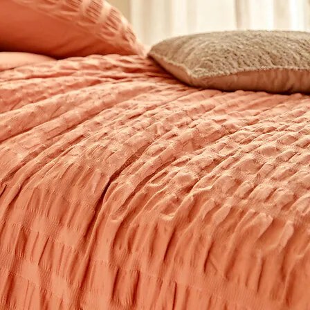 Спално бельо atmosphera Irhia, Теракота, 240×220 cm