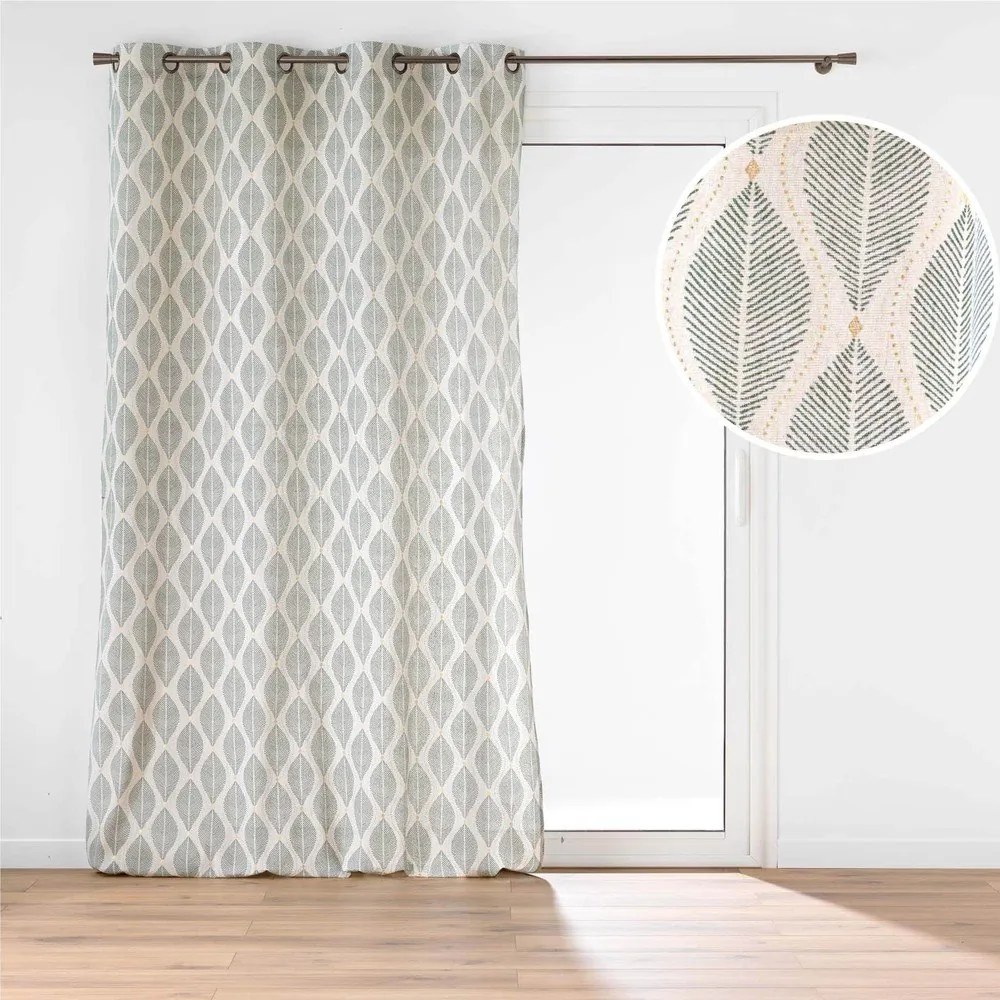 Зелено/бежово перде 140x240 cm Maho – douceur d'intérieur