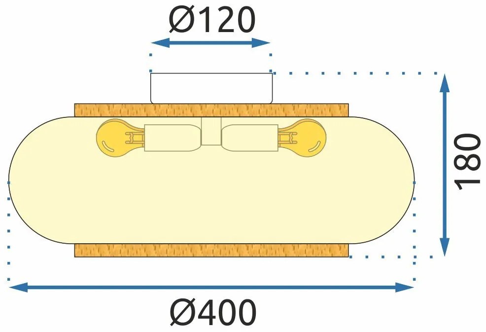 Плафон за таван APP1253-3C