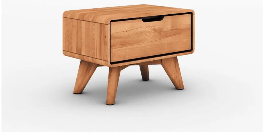 Нощно шкафче от букова дървесина Greg - The Beds