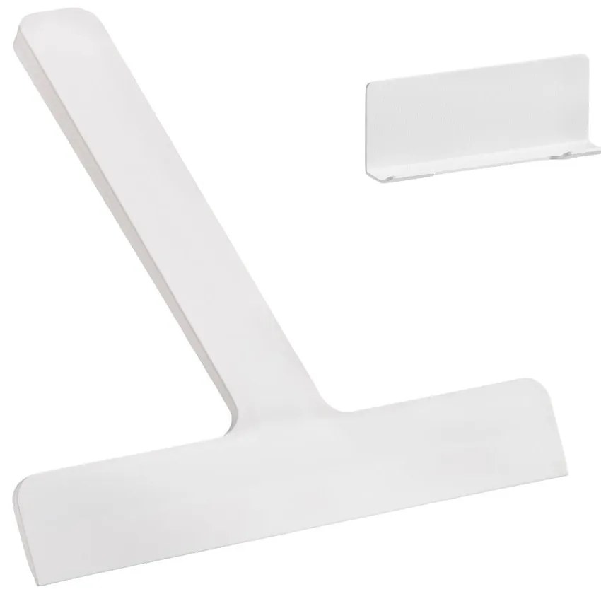 Бяла стъргалка с държач 22 cm Ume – Zone