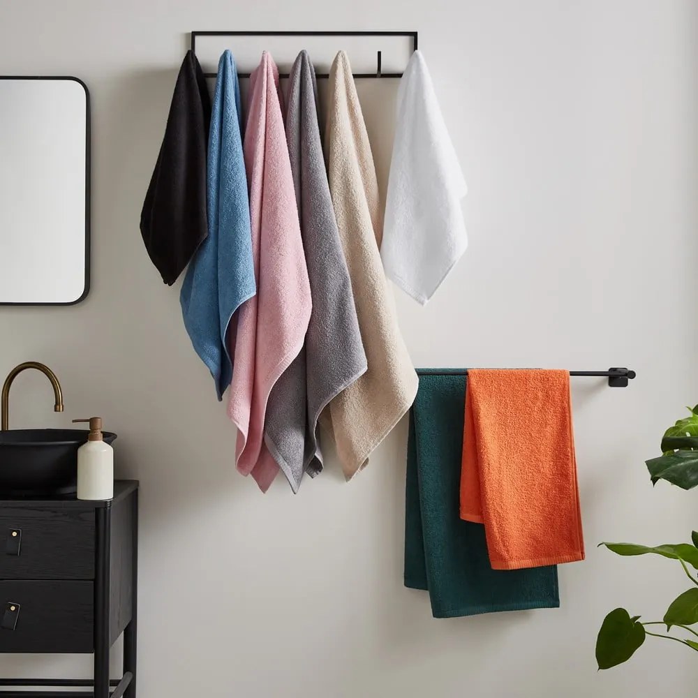 Лилави бързосъхнещи /от тери памучни хавлии и кърпи за баня в комплект 8 бр. Quick Dry – Catherine Lansfield