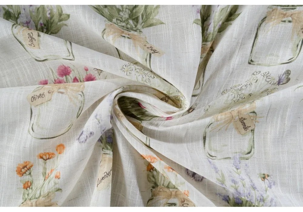 Кремава завеса 140x160 cm Cassia - Mendola Fabrics