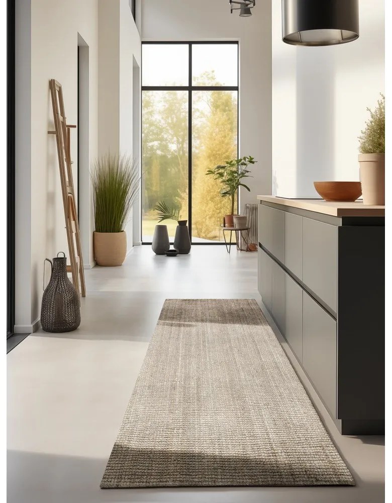 Кремава пътека от юта 80x200 cm Bouclé - Hanse Home