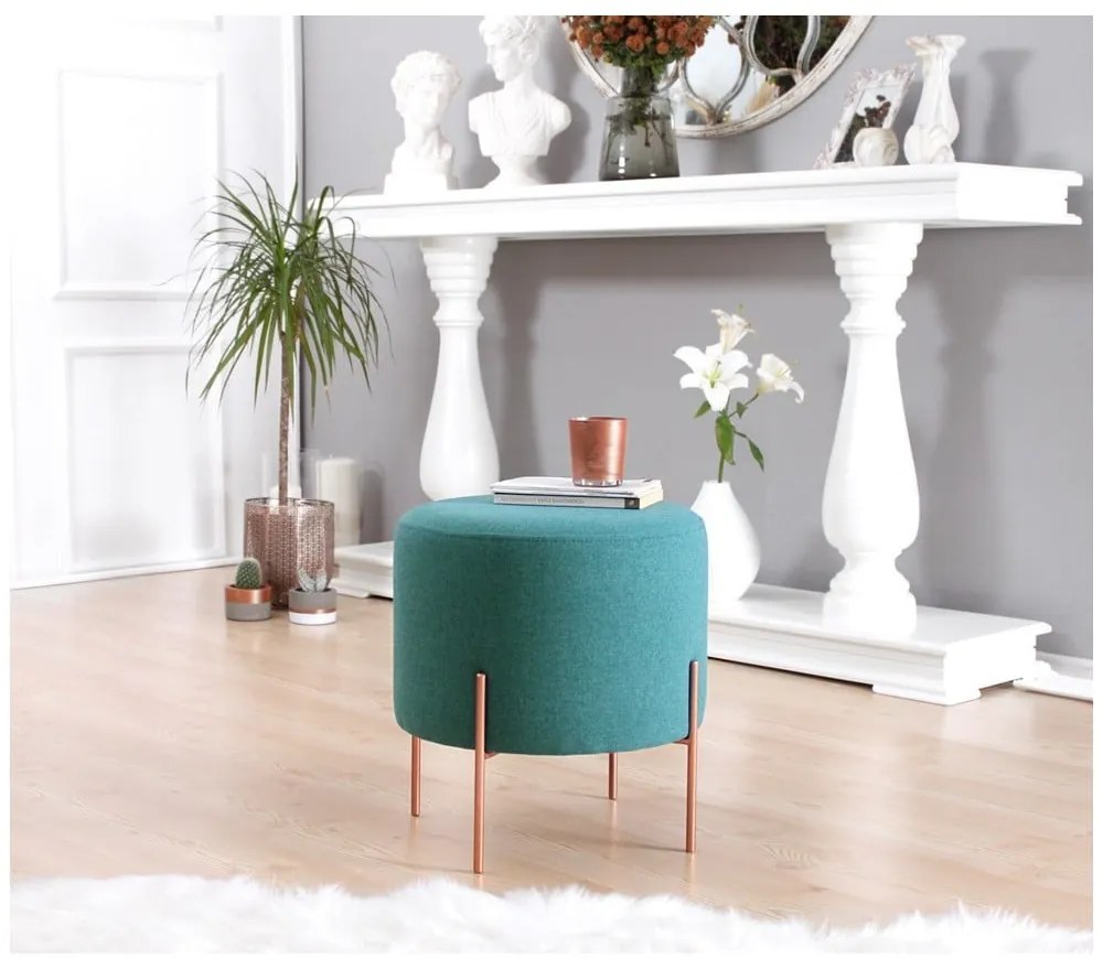 Синя табуретка Copper – Artie