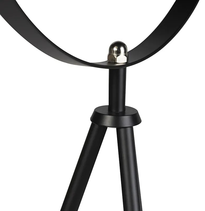 Интелигентна подова лампа трипод черна с WiFi A60 - Magna 40 Eglip