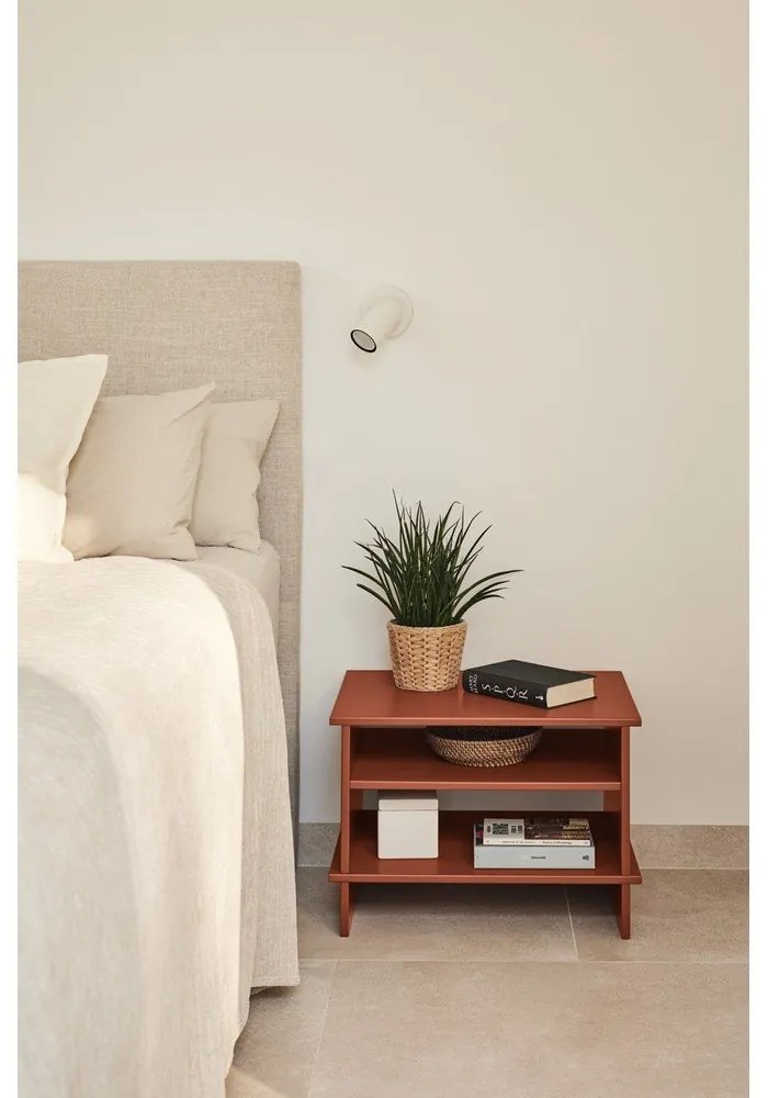 Нощно шкафче с рафтове тухлен Inari – Teulat