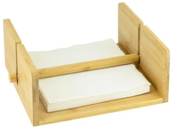 Horecano - Бамбуков салфетник хоризонтален 21,5x19xh9см HOME-(DN106)