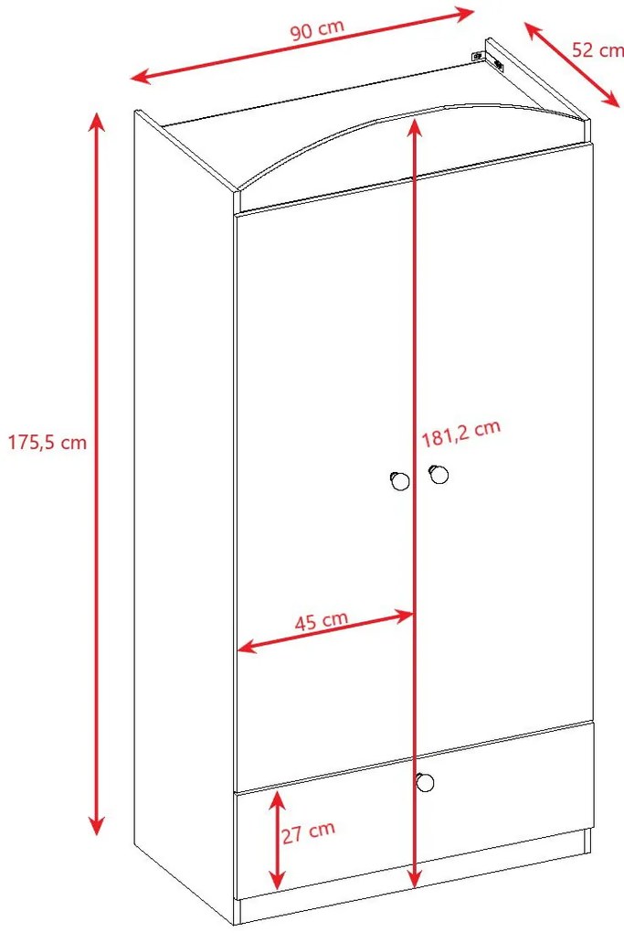 Гардероб Babydreams Cartoon-Mple-Zoo