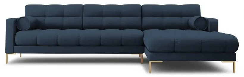 Син ъглов диван (десен ъгъл) Bali – Cosmopolitan Design