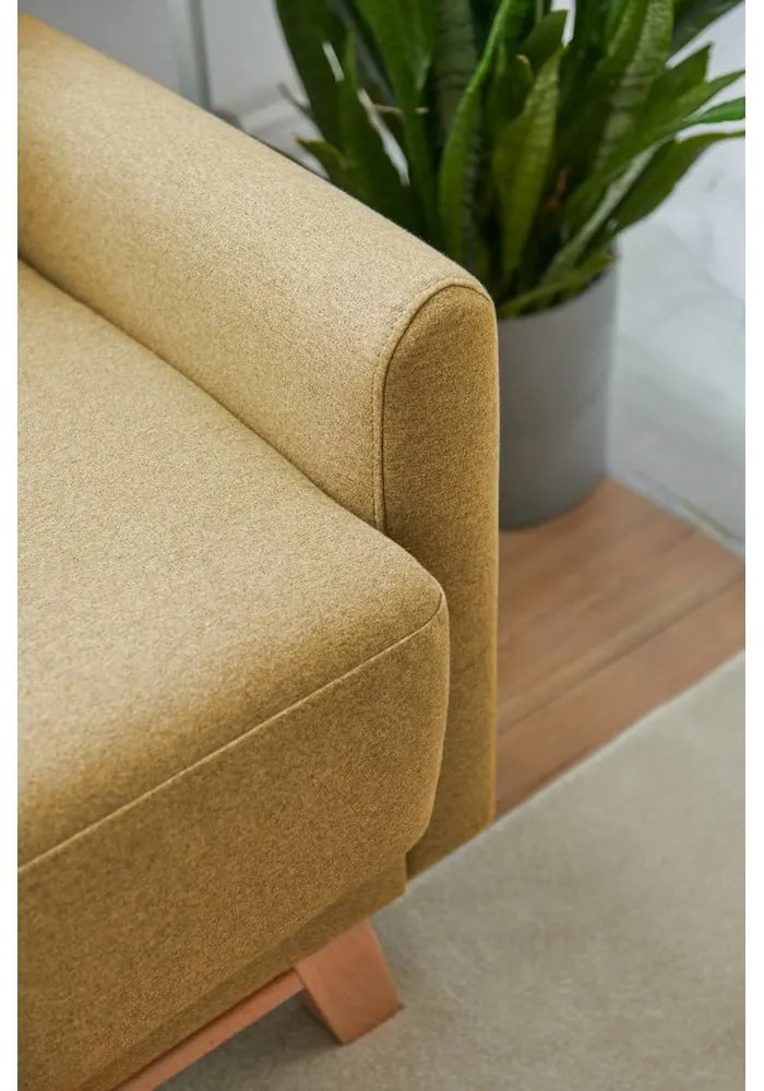 Жълт променлив диван ъглов диван Pop - Bonami Selection