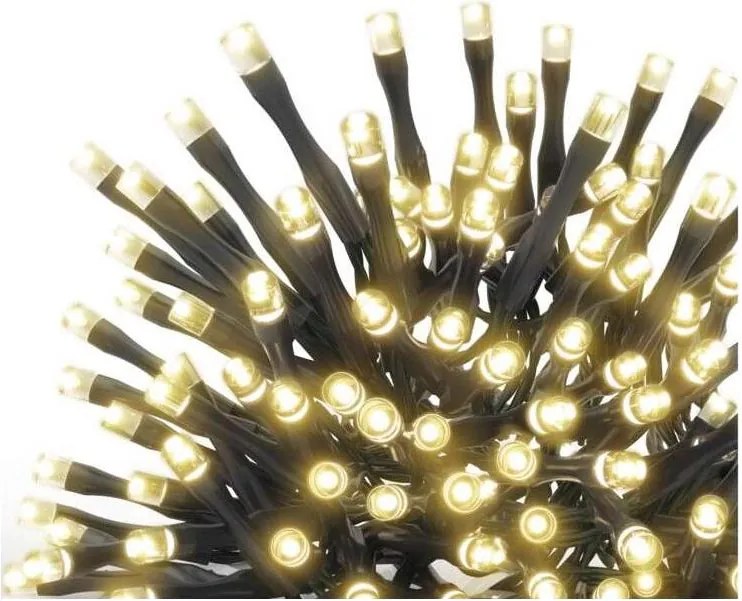 LED външен гирлянд 100xLED/15m IP44 топло бяло