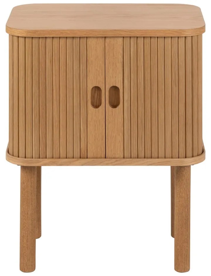 Нощно шкафче от дъб в естествен цвят Langley – Actona