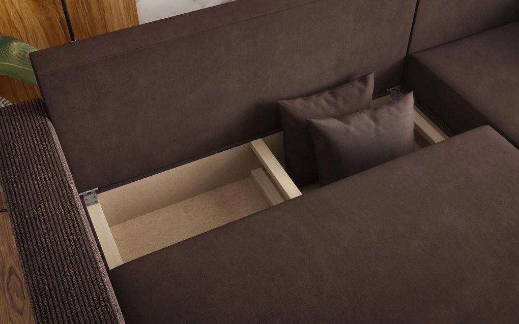 Разтегателен ъглов диван Финикс