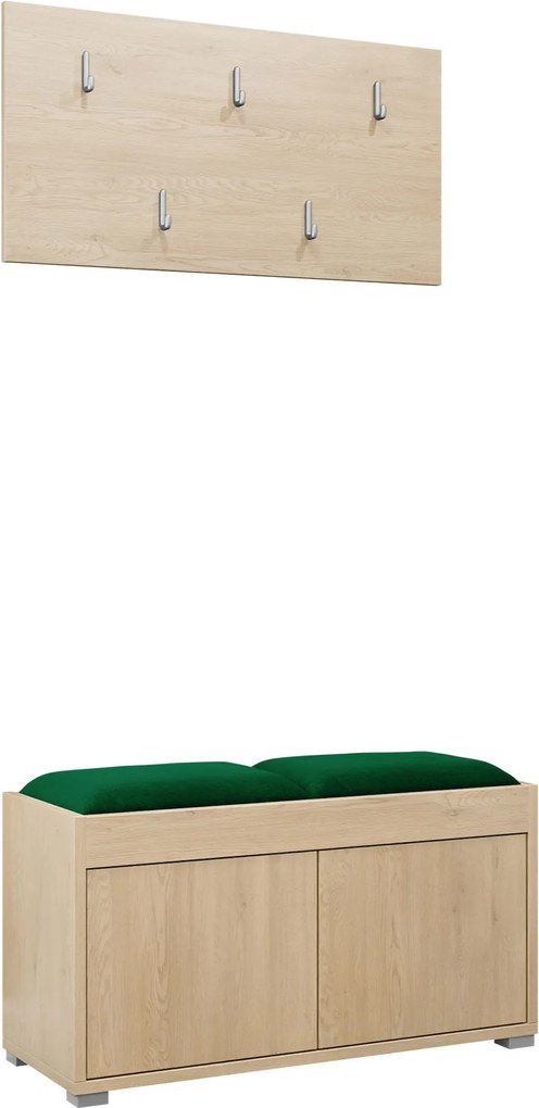 Мебели за антре Gesita-Сонома - зелен