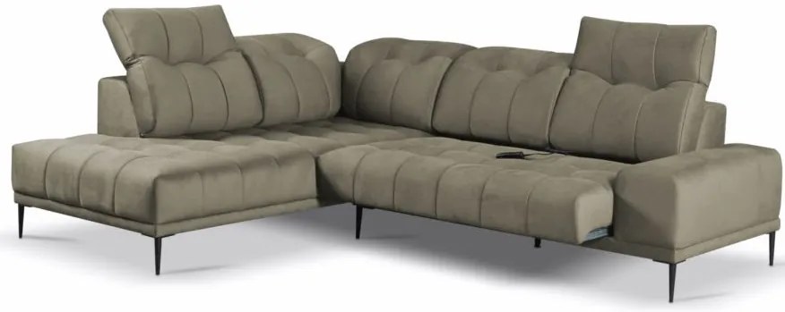 Ъглов диван Gallena-Right-Beige