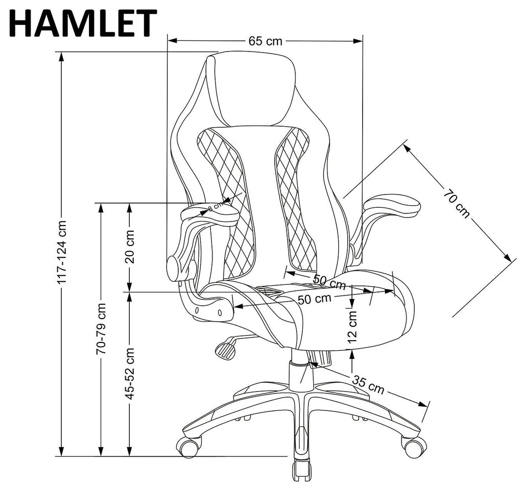 Офис стол HAMLET