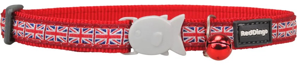 Кучешки Нашийник Red Dingo STYLE UNION JACK FLAG 31-47 cm