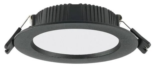 Immax NEO 07296L - LED димируемо вградено осветително тяло DOWN LED/12W/230V Wi‑Fi Ø 12 см черно
