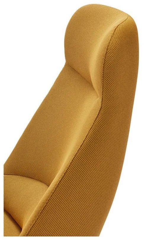 Жълт фотьойл , височина 114 cm Dins - Teulat