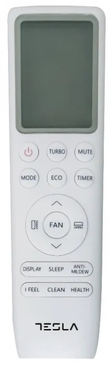 Инверторен климатик Tesla TT51TP91-1832IHWT, 18000 BTU, A+++/A++, 40 м2, Wi-Fi, Турбо, Follow me, Самодиагностика, LED, Йонизатор, Бял