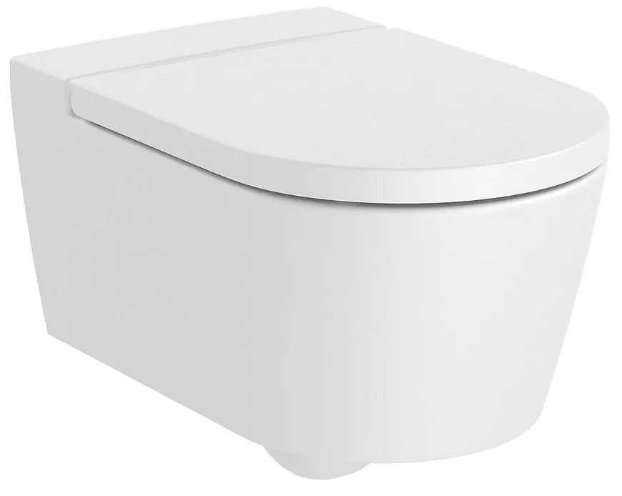 Конзолна тоалетна чиния A346527620 ROUND - Rimless, 37x56x44см