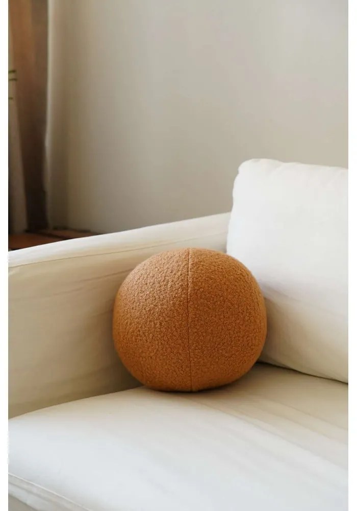 Декоративна възглавница от букле ø 25 cm Top – Mioli Decor